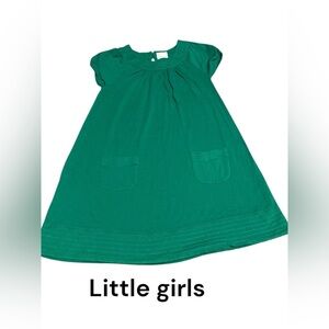 Mini Boden Green Casual Kids Dress